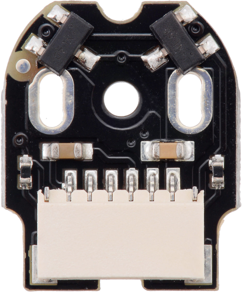Magnetic Encoder Pair Kit with Side-Entry Connector for Micro Metal Gearmotors, 12 CPR, 2.7-18V