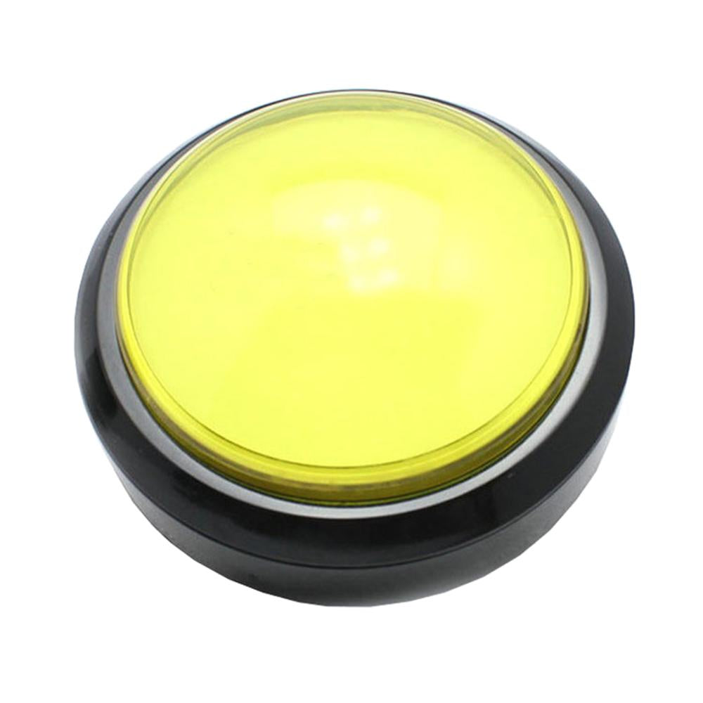 Big Round Push Button LED With Microswitch For Diy Arcade Game Machine 100Mm