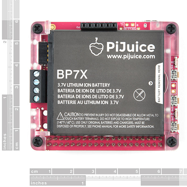 PiJuice HAT Raspberry Pi Portable Power Battery