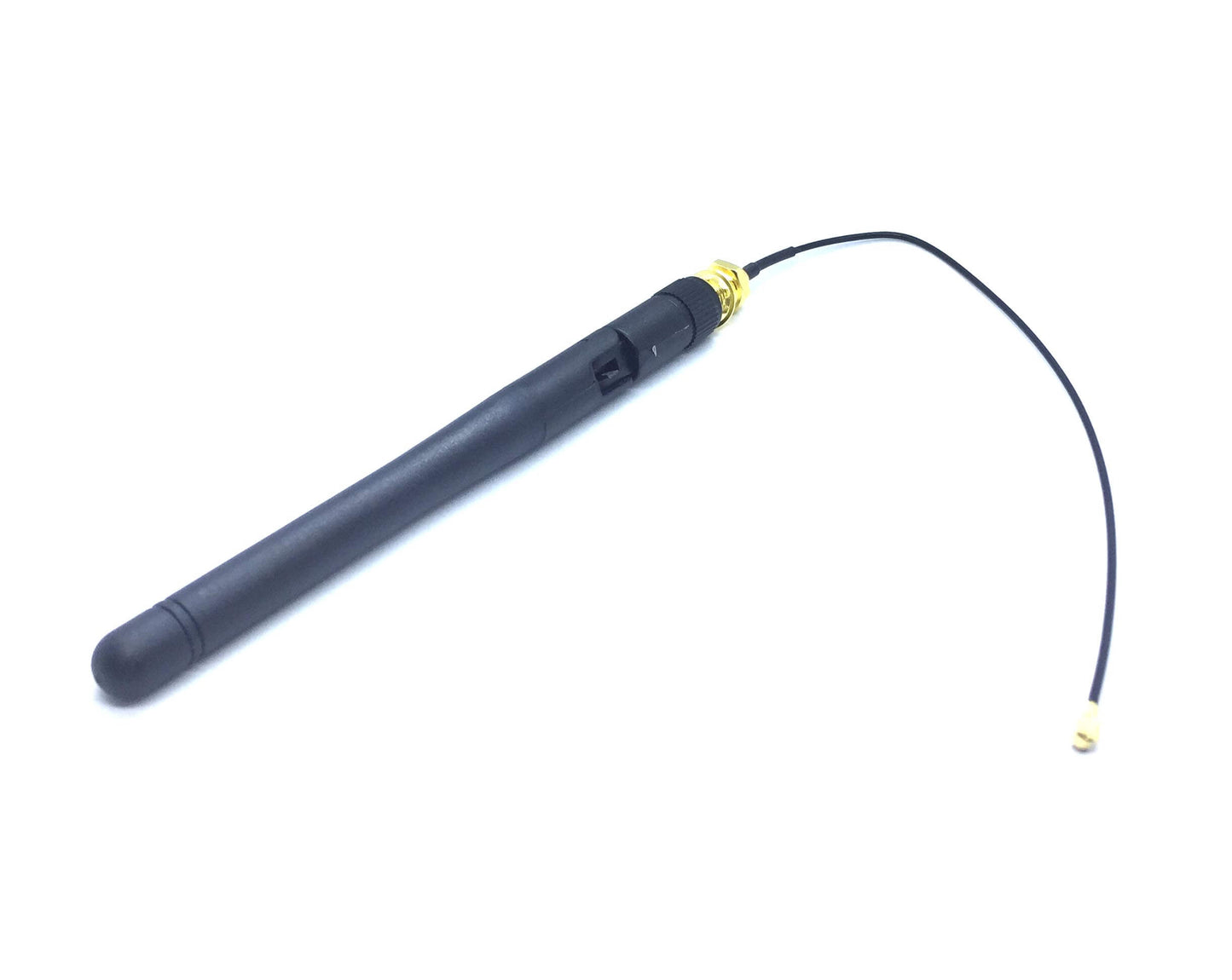 2.4G 2.5dBi Wifi Omni Directional Antenna with IPEX (u.FL) to SMA Male to Female Connector Adapter