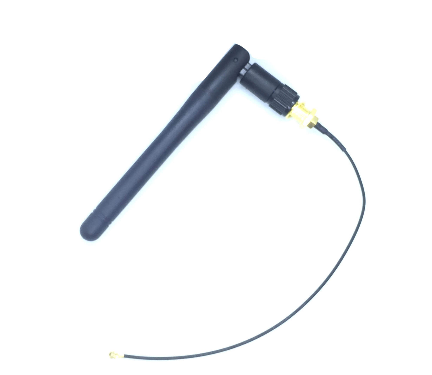 2.4G 2.5dBi Wifi Omni Directional Antenna with IPEX (u.FL) to SMA Male to Female Connector Adapter