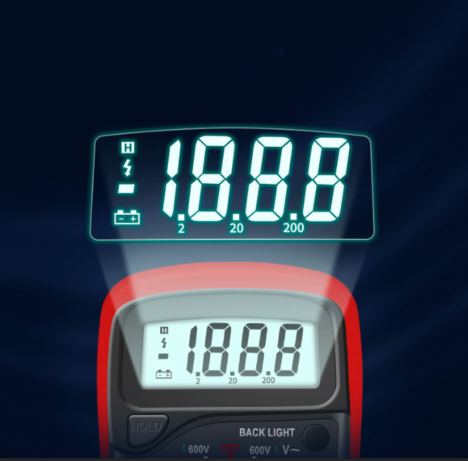 Multifunctional Digital Display Multimeter XL830 AN8205C