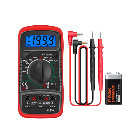 Multifunctional Digital Display Multimeter XL830 AN8205C