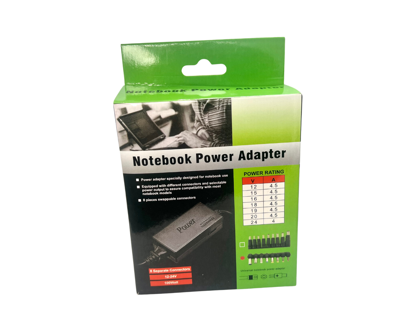 HP Compatible Charger 96W Power supply +8 heads