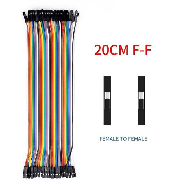 Jumper Wires Dupont Line 10 20 30 cm Arduino Compatible