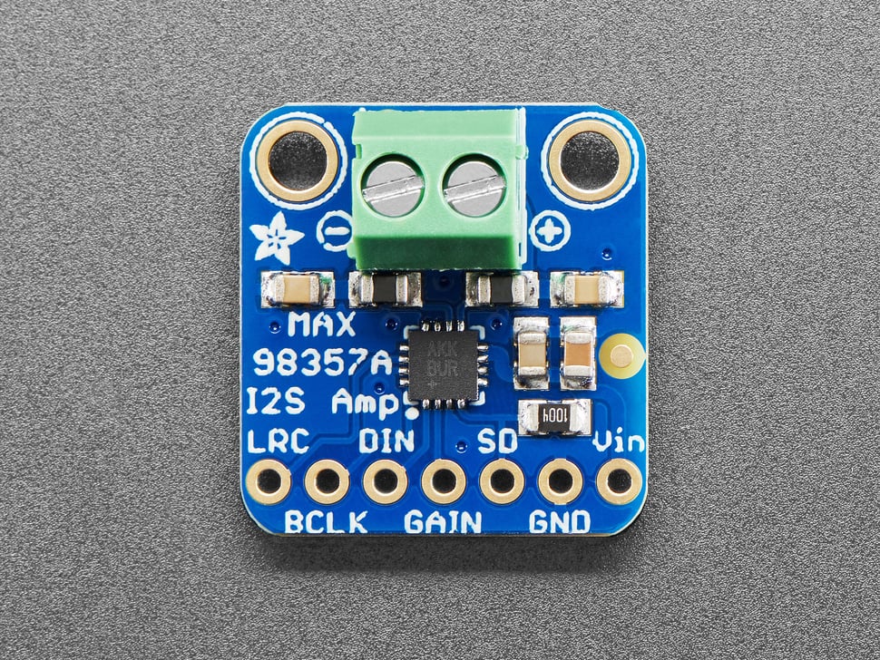 I2S 3W Class D Amplifier Breakout MAX98357A Adafruit