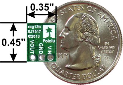 5V Step-Up Voltage Regulator U1V10F5 Pololu