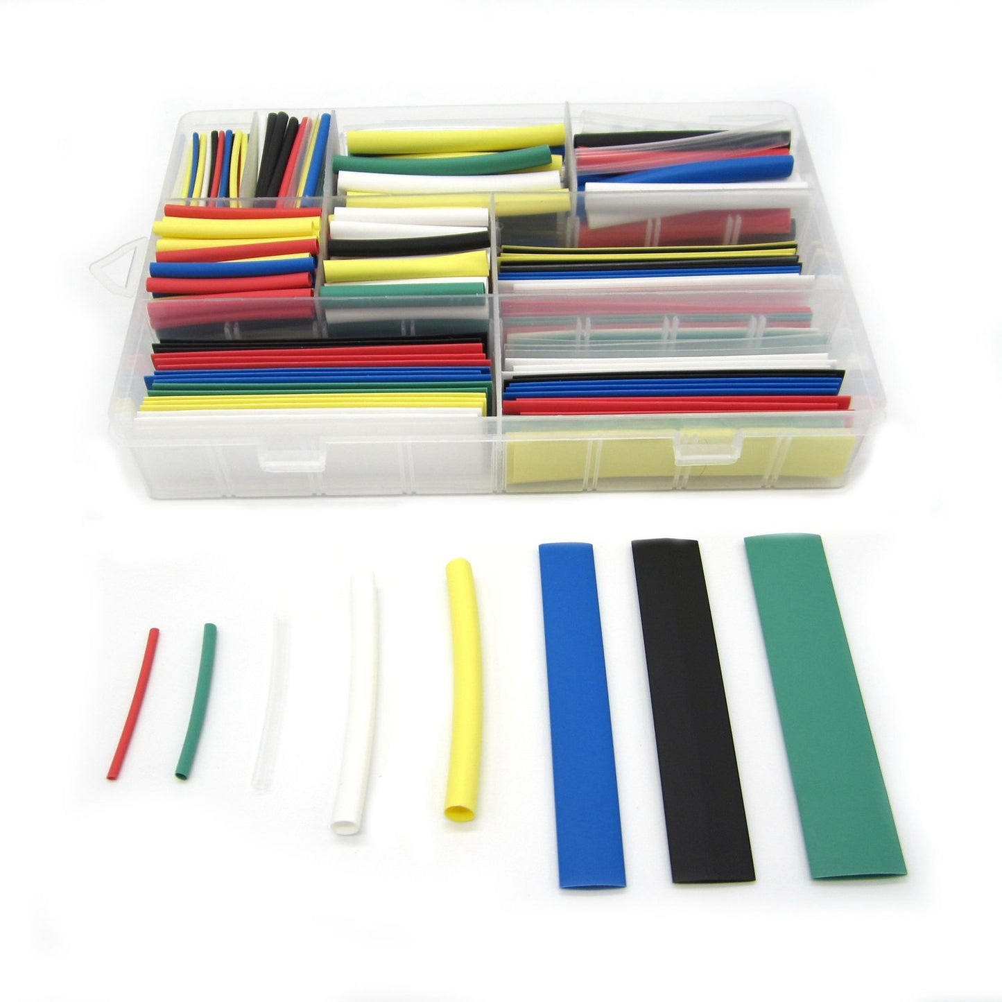 Heat Shrink Pack Tubing Multi-Colored 385 PCS