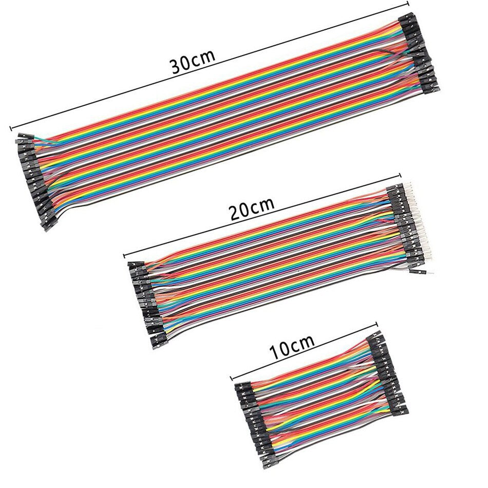 Jumper Wires Dupont Line 10 20 30 cm Arduino Compatible