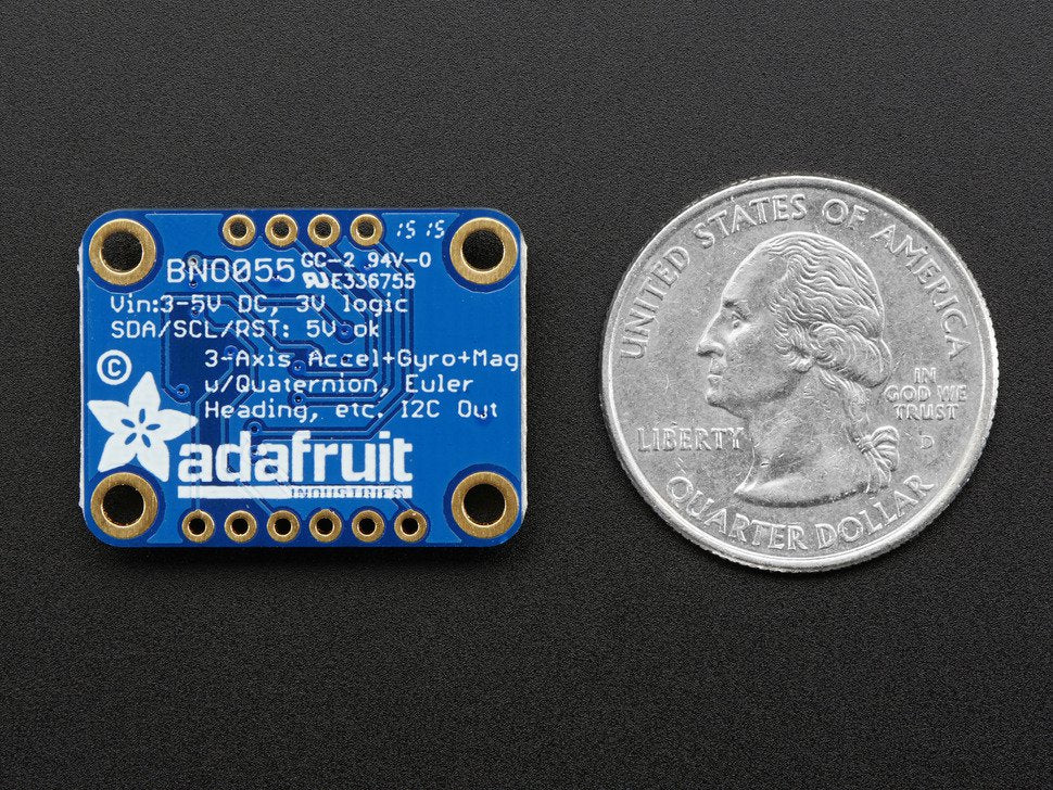 9-DOF Absolute Orientation IMU Fusion Breakout Adafruit BNO055