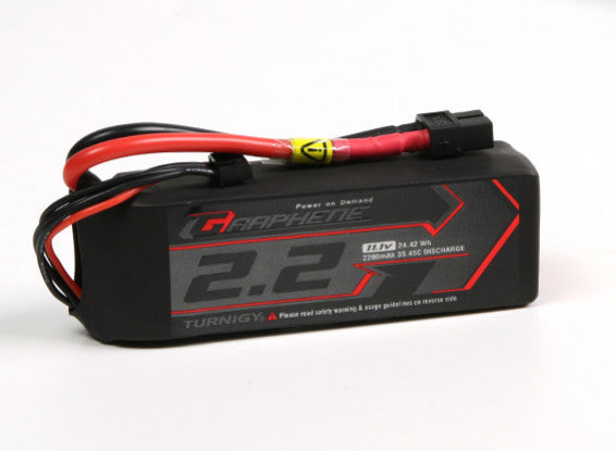 Turnigy Graphene 2200mAh 3S 45C LiPo Pack W/ XT60