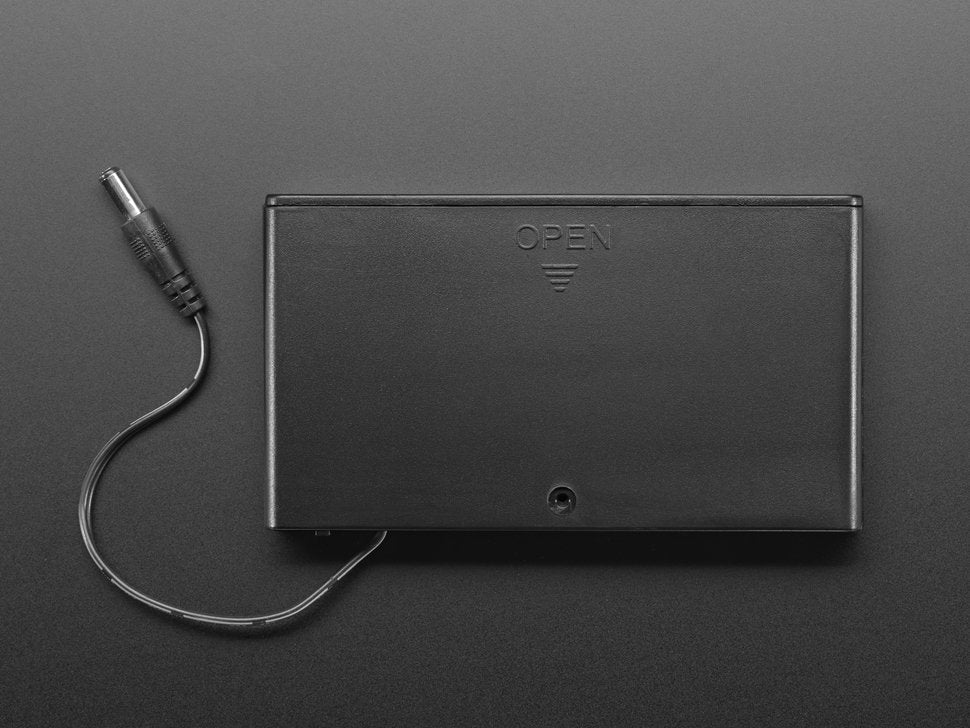 AA battery 8 x holder with 5.5mm-2.1mm Plug and On-Off Switch