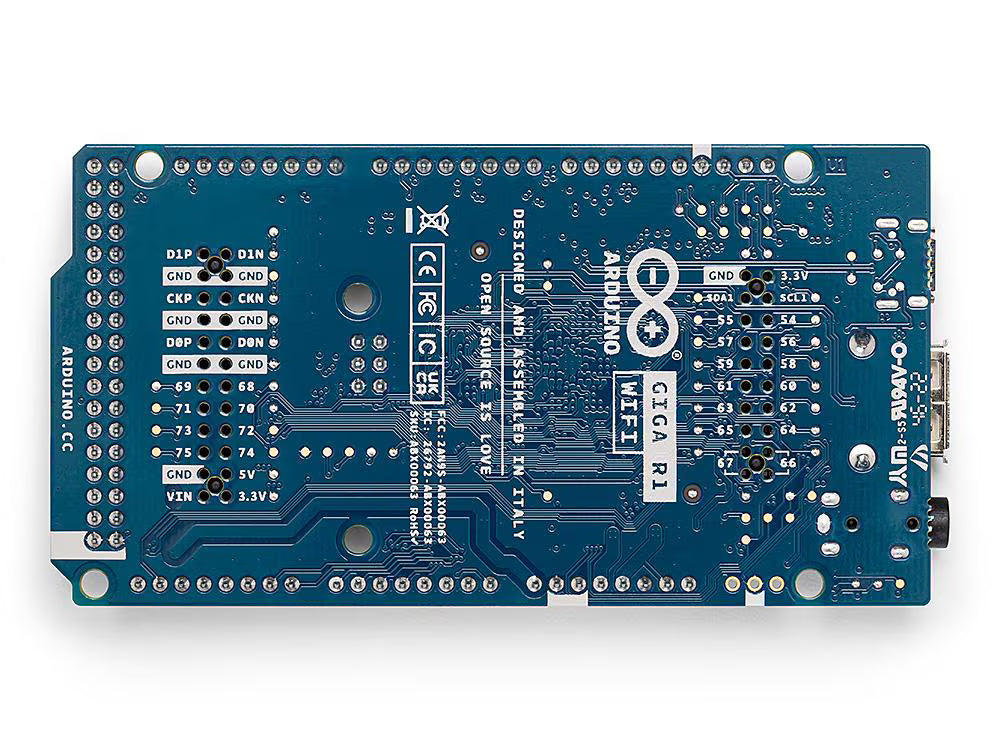 Arduino GIGA R1 WiFi – Mega Power, Compact Form