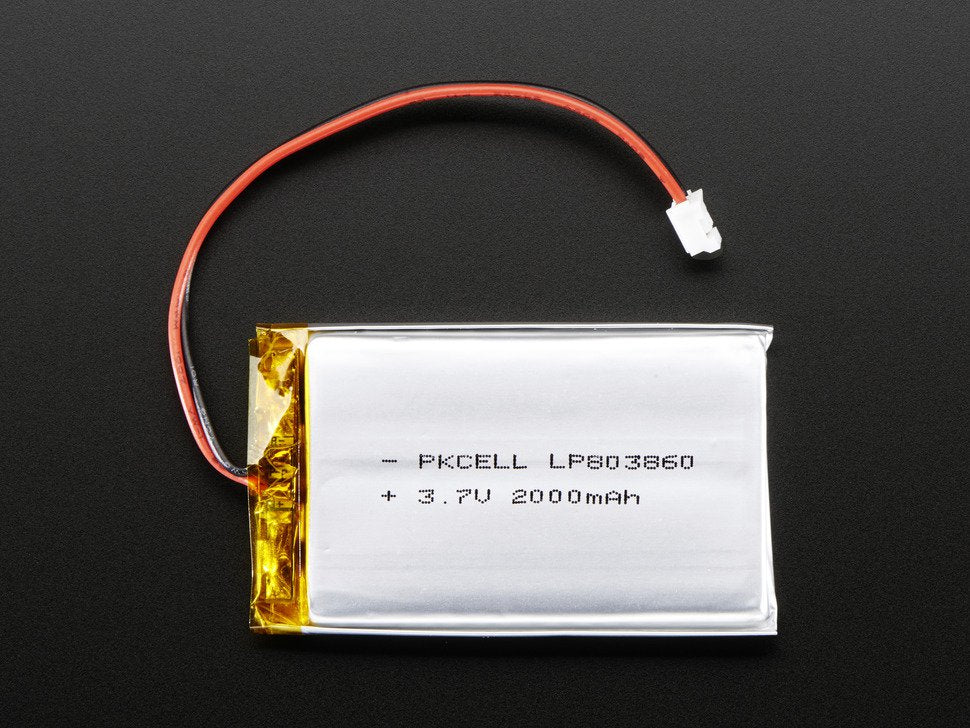 Battery Lithium Ion 3.7v 2000mAh