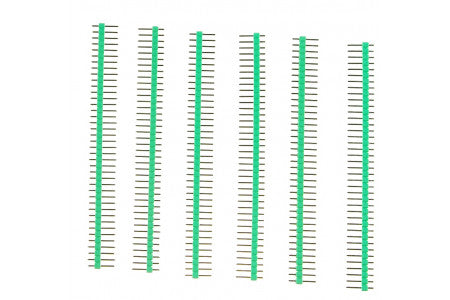 Headers 0.1″ 2.54 mm Arduino Male Pin Straight Green 5PCS