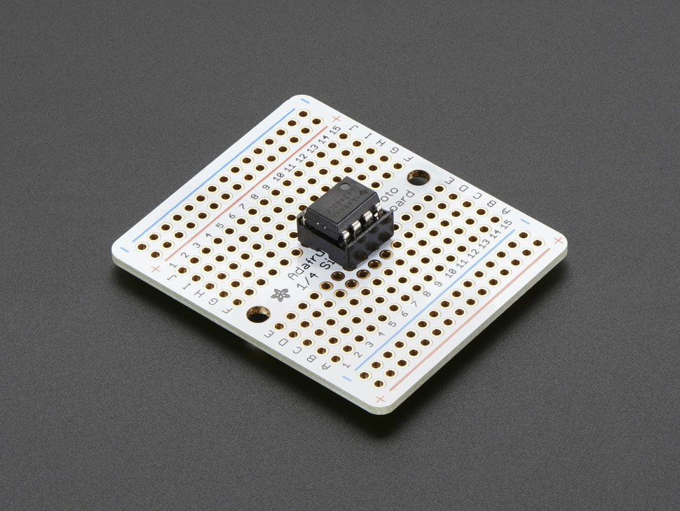 IC Socket for 8-pin 0.3" Chips Pack of 3
