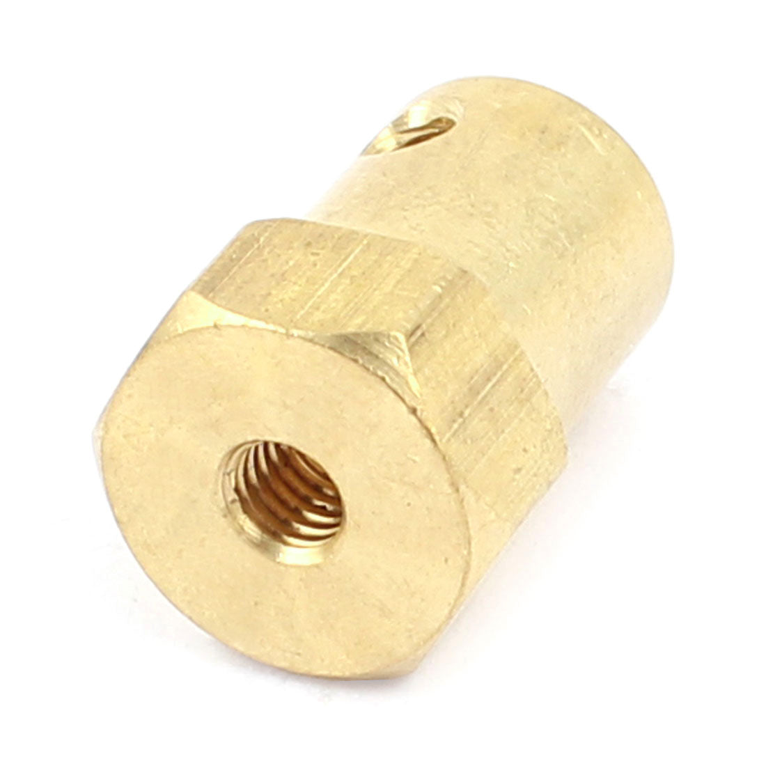 Coupling 5mm Hexagon Brass for Motor Shafts and Wheel