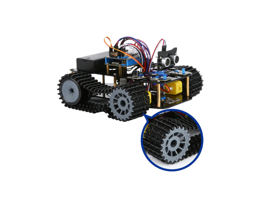 ACEBOTT ESP32 Tank Robot Car Expansion Pack for QD001 - circuitrocks