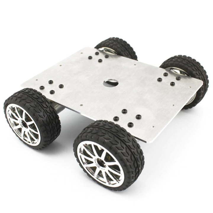 Mobile Platform Kit 4WD Metal Chassis DC Geared Motor