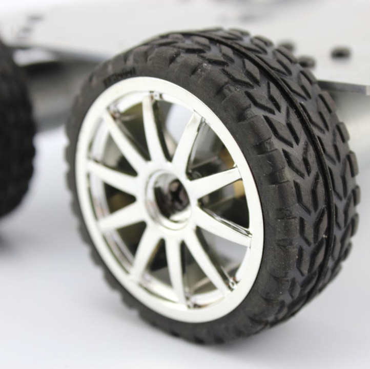 Mobile Platform Kit 4WD Metal Chassis DC Geared Motor