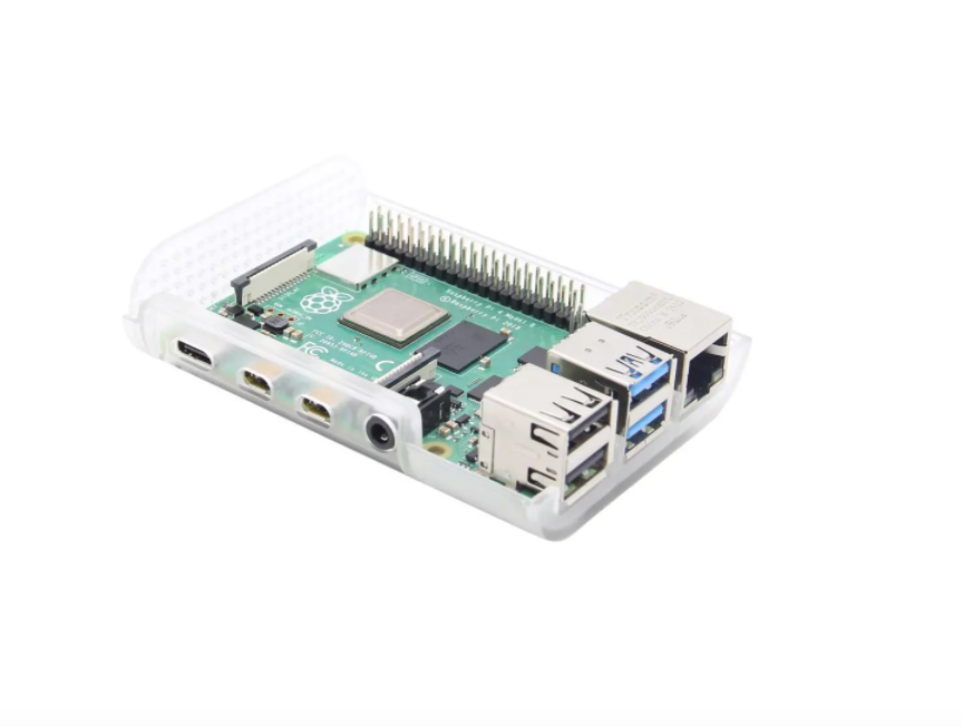 Raspberry Pi 4 Case / Enclosure ABS Transparent
