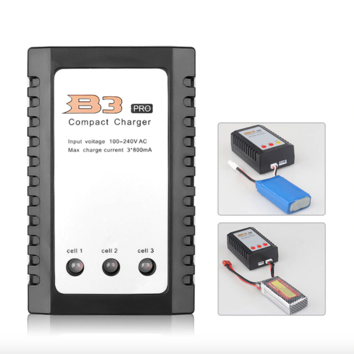 IMAX RC B3 Pro Compact Balance Charger for 2S 3S 7.4V 11.1V Lithium LiPo Battery