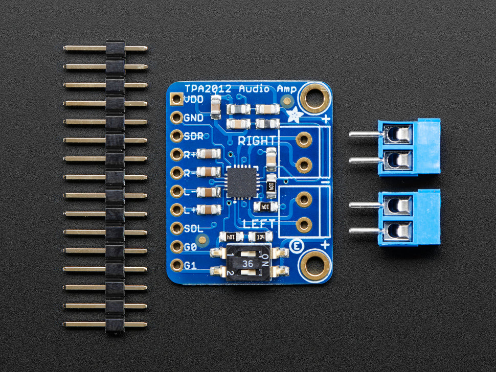 Audio Amplifier Stereo 2.1W Class D TPA2012