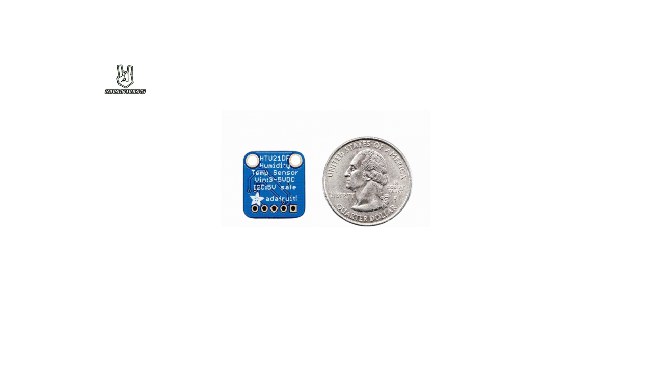 Temperature And Humidity Htu21D-F Sensor Board