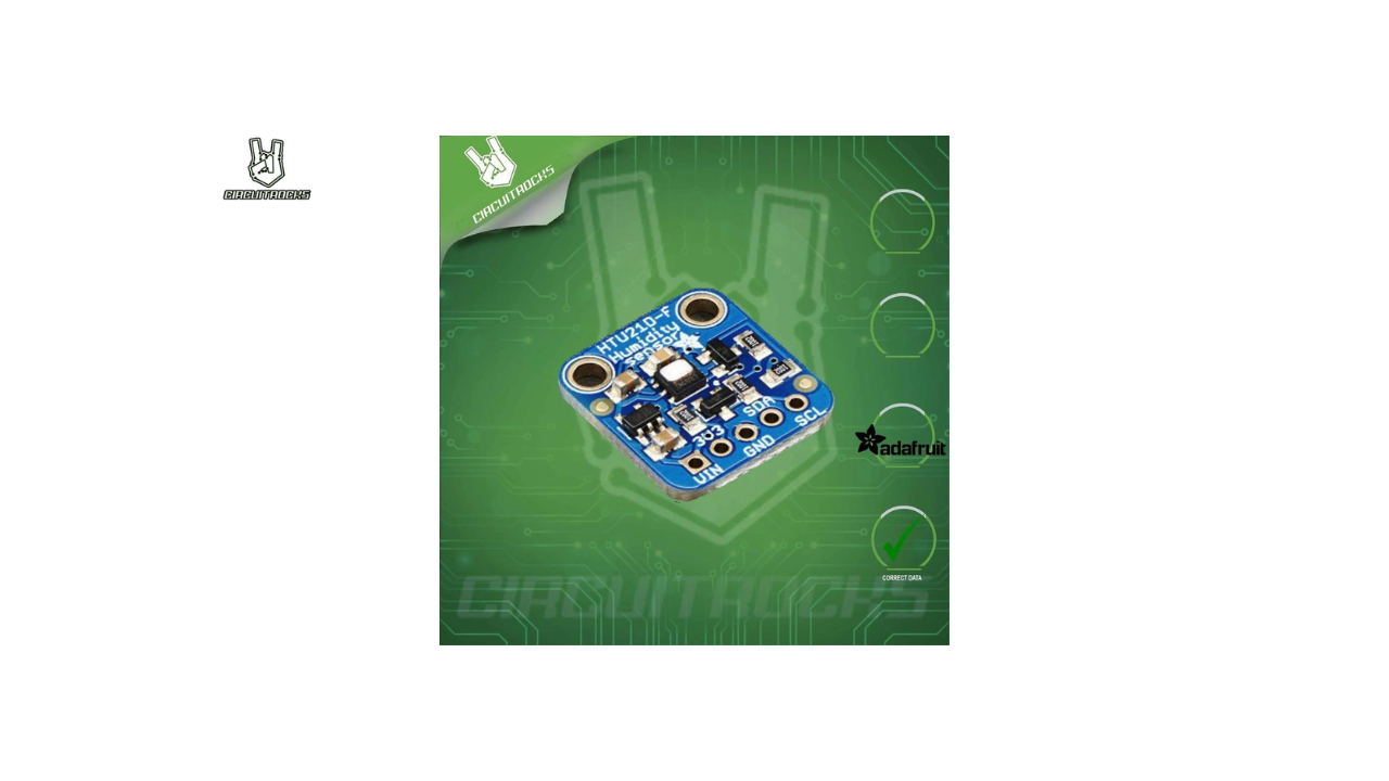Temperature And Humidity Htu21D-F Sensor Board