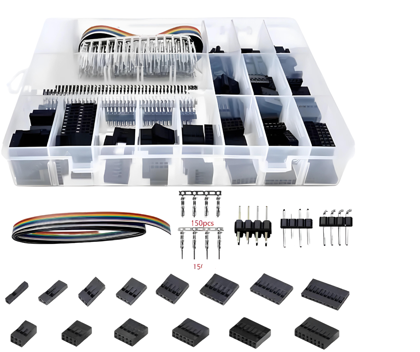 DuPont Connector Kit 520pcs 2.54MM