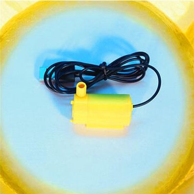 Mini Water Pump Submersible DC 3 to 6V White