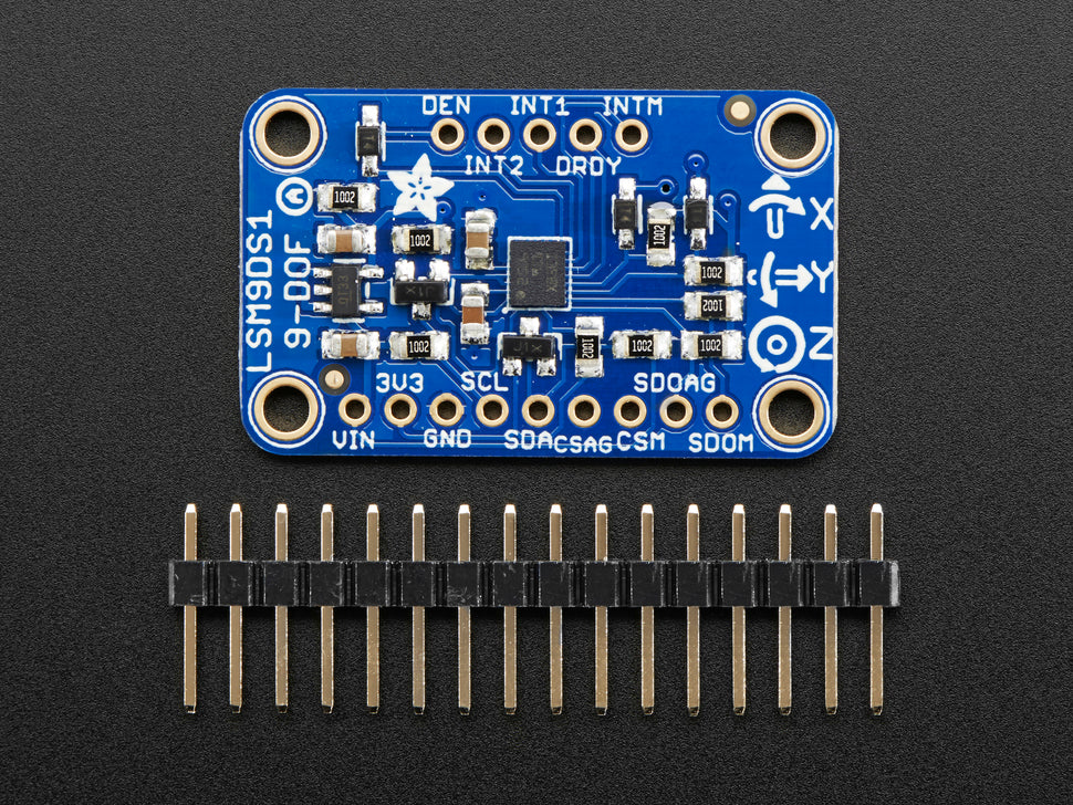 Accelerometer Magnetometer Gyroscope Temp 9-DOF Board LSM9DS1