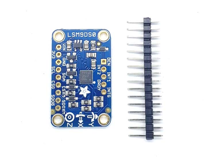 Accelerometer Magnetometer Gyroscope Temp 9-DOF Breakout Board LSM9DS0
