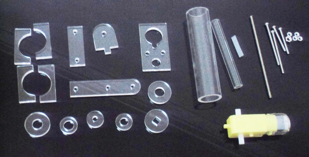 Actuator Acrylic Tube Kit