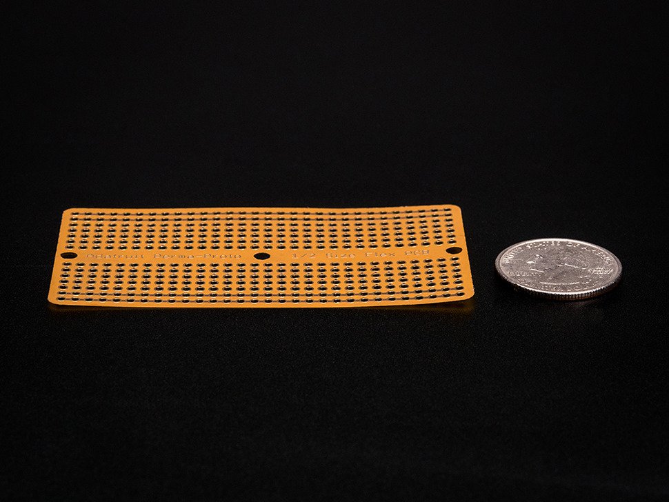 Adafruit Flex Perma-Proto Half-sized Breadboard Flex PCB