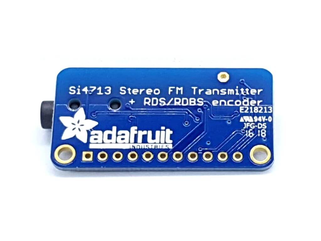 Adafruit Stereo FM Transmitter with RDS/RBDS Breakout - Si4713