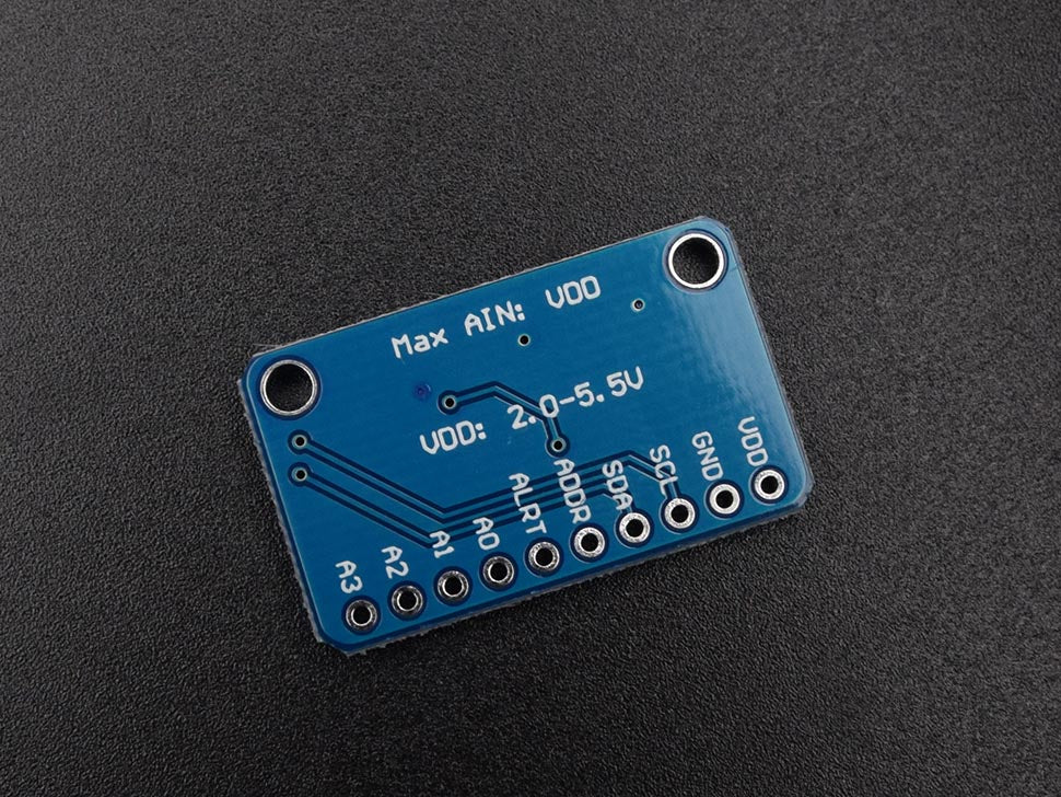 ADC 16-Bit 4 Channel ADS1115 with Programmable Gain Amplifier