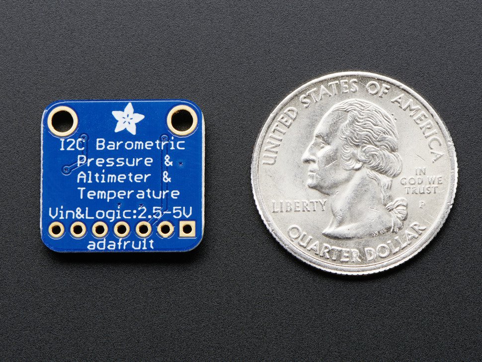 Altimeter Barometric Pressure Altitude Temperature MPL3115A2 I2C Sensor