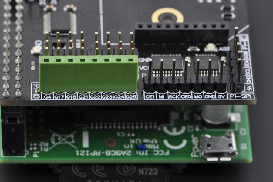 Arduino Expansion Shield for Raspberry Pi model B