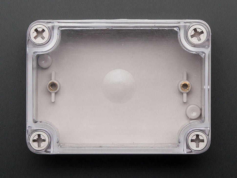 Arduino Project Enclosure Weatherproof Small Plastic Clear Top