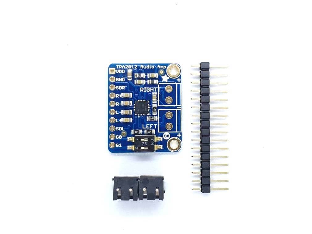 Audio Amplifier Stereo 2.1W Class D TPA2012