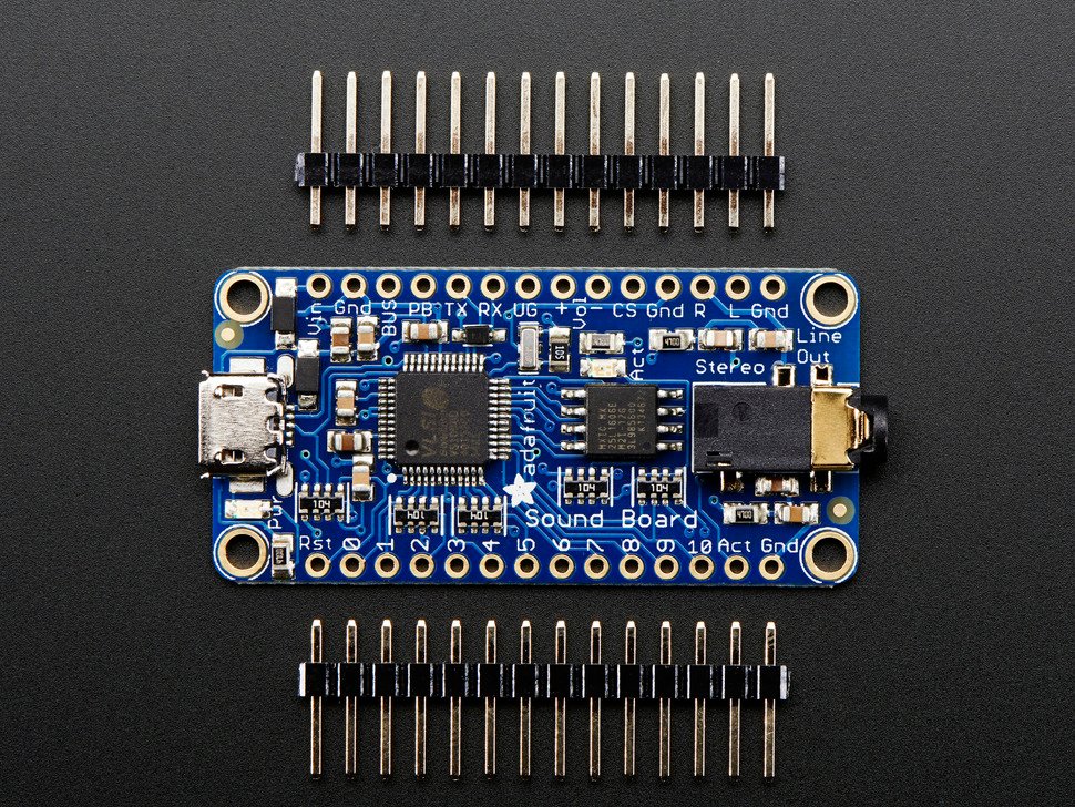 Audio FX Sound Board WAV-OGG Trigger with 2MB Flash Adafruit