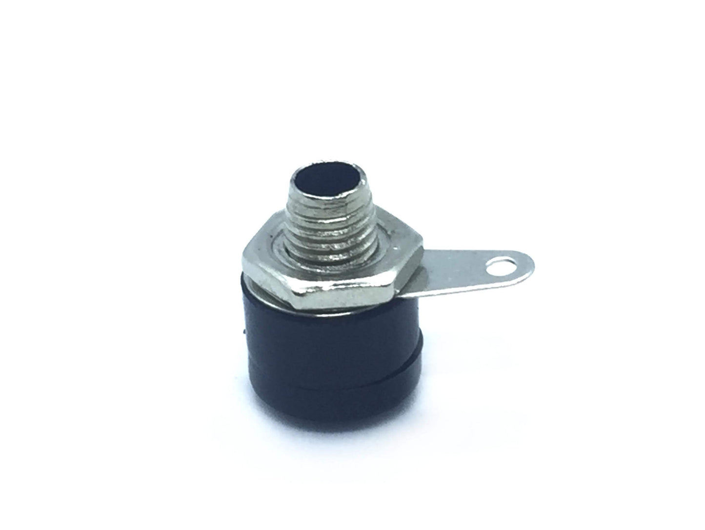 Banana Socket Panel Mount 4mm Female Speaker Connector Black 5PCS