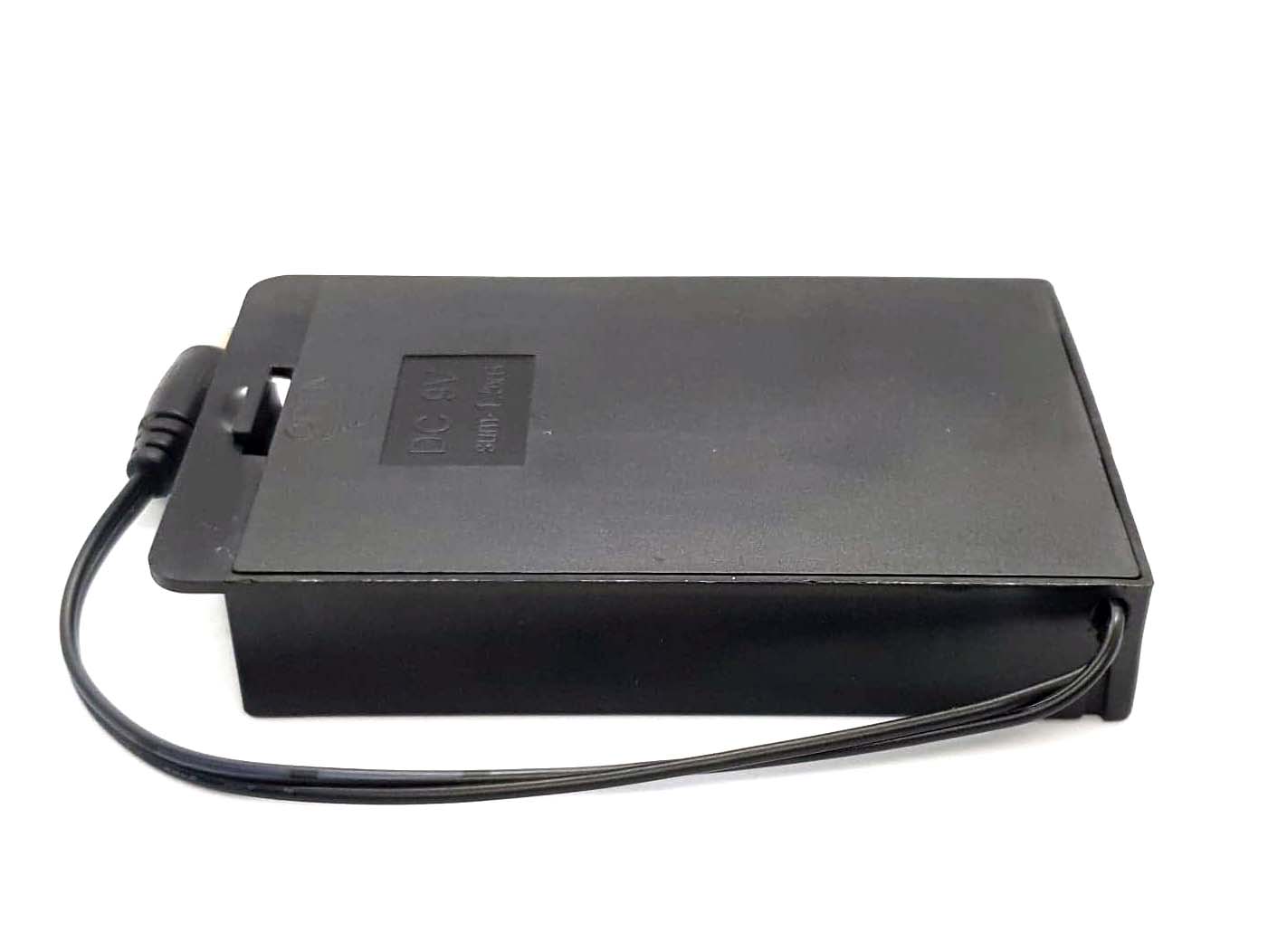 Battery holder 6 x AA with 5.5mm/2.1mm plug