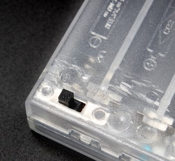 Battery Holder with Switch 3 x AA