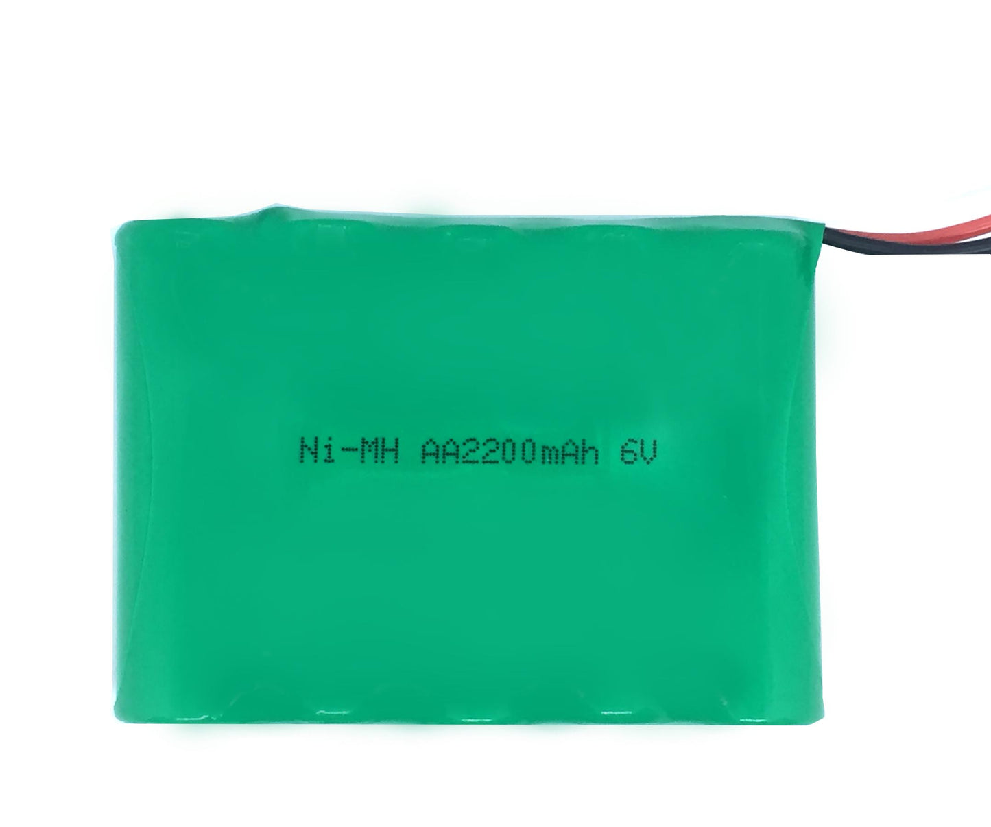Battery Rechargeable NiMH Pack 6.0 V 2200 mAh 5x1 AA Cells