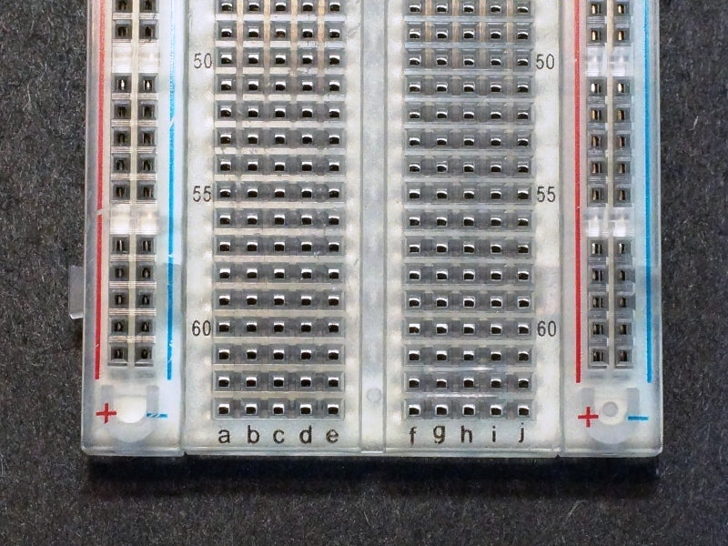 Breadboard MB102 830 Point Clear / Transparent