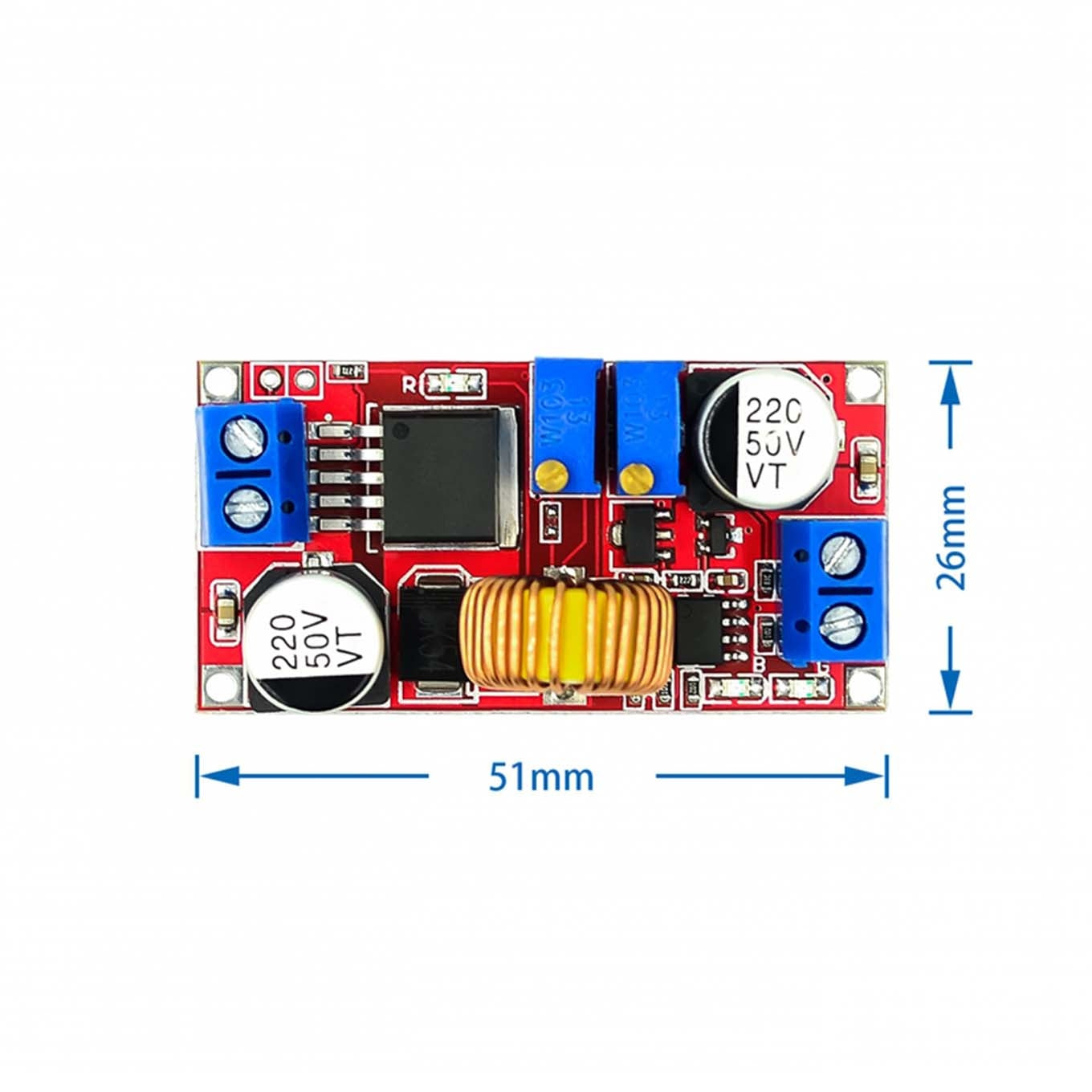 Buck / Step Down DC DC Converter 5A 4-38V to 1.25-36V