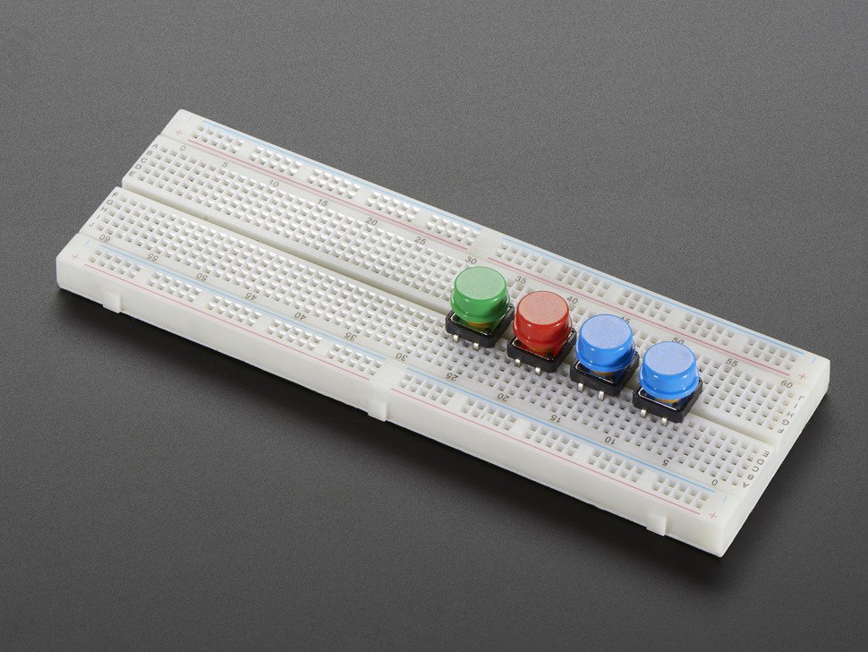 Button Colorful Round Tactile Switch Assortment 25 pack