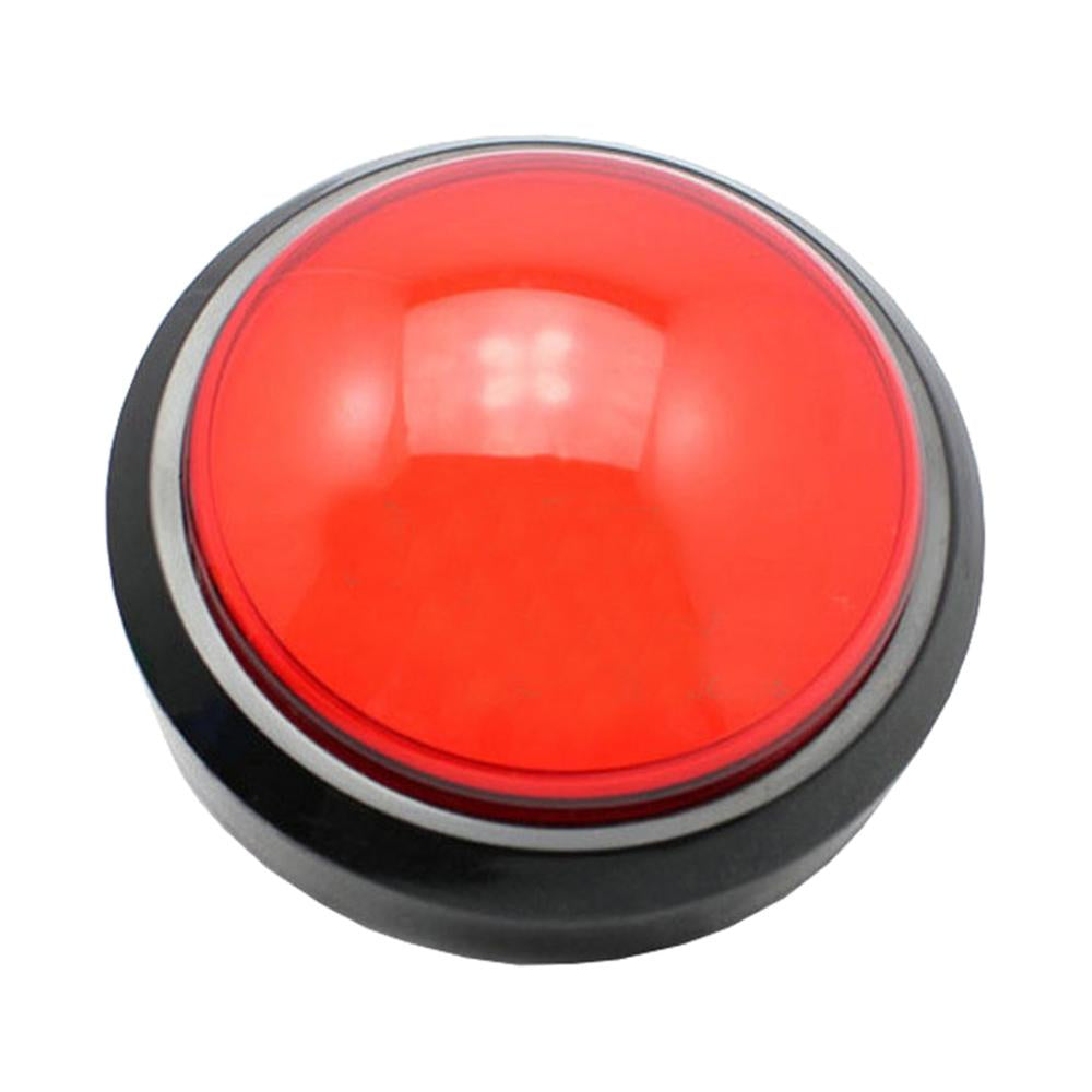 Big Round Push Button LED With Microswitch For Diy Arcade Game Machine 100Mm